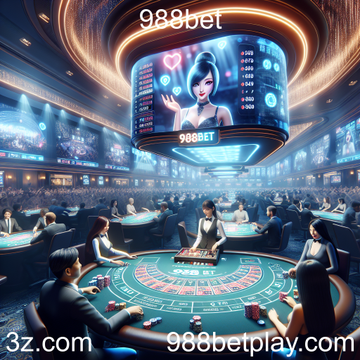 Descubra a Experiência de Jogo Ao Vivo na 988bet